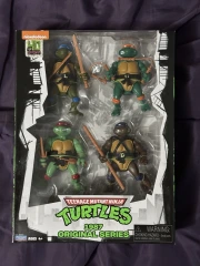 Teenage Mutant Ninja Turtles Nickelodeon 1988 Original Series Exclusive Action FIgure 4-Pack